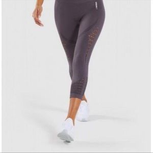 Gymshark Energy + Seamless Cropped Leggings